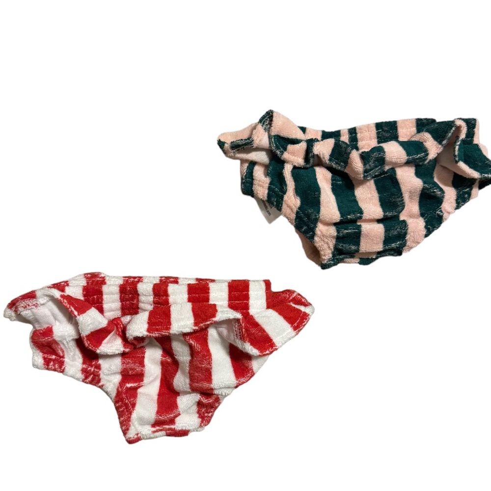 Set of 2 HUGO LOVES TIKI | terry cloth bloomers | size 0-3 months | like new